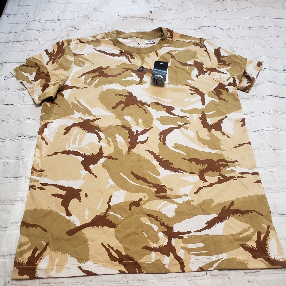 Adidas Men's Camouflage short sleeve t-shirt. Sample.